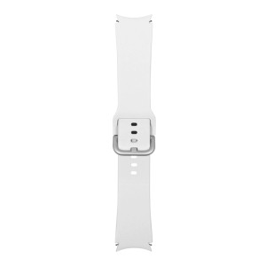 Bracelet Silicone Galaxy Watch4 Blanc ouvert