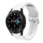 Bracelet Silicone Galaxy Watch4 Blanc