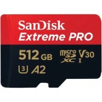 Cartão Micro SD SanDisk Extreme Pro 512gb