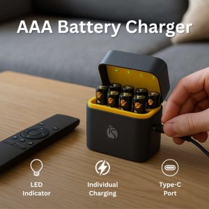 Chargeur de Piles - Boutique en ligne iServices