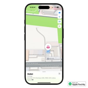 Carte de localisation iServices compatible avec Apple Find My
