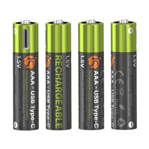 Piles Rechargeables avec USB-C - Boutique en ligne iServices