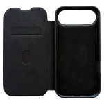 Coque portefeuille magnétique en cuir iPhone - iServices
