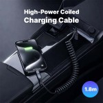Câble spiralé 4 en 1 USB, USB-C, Lightning 60 W - iServices