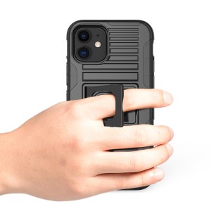Coque antichoc iPhone 11 avec ring holder