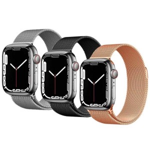 Bracelets Milanais pour Apple Watch avec les montres