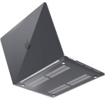 Coque MacBook Noir Transparent