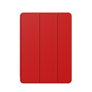 Étui en Cuir iPad Rouge fermé