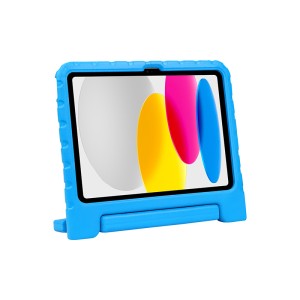 Coque iPad pour Enfants Bleue 90 dégrées