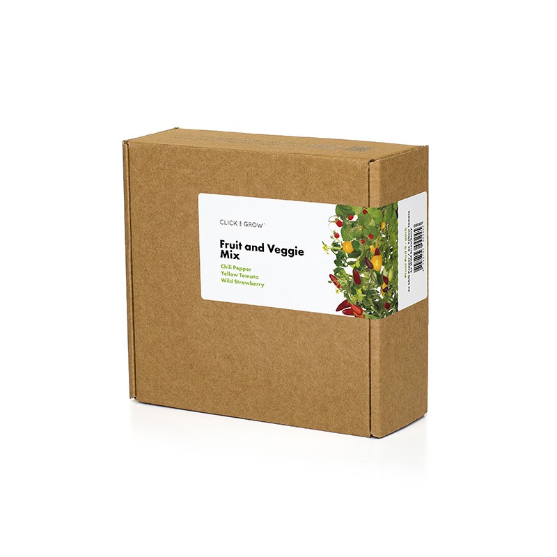 Emballage de la Mélange de Fruits et Légumes Click and Grow