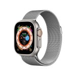Bracelet Milanais Argent avec Apple Watch Ultra